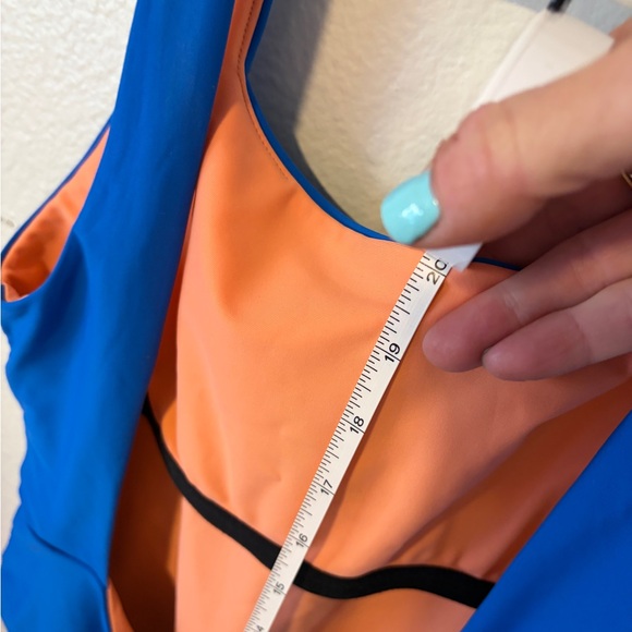 Jolyn Blue Women’s Swim Suit Tank One Piece sz 2 - Picture 7 of 8